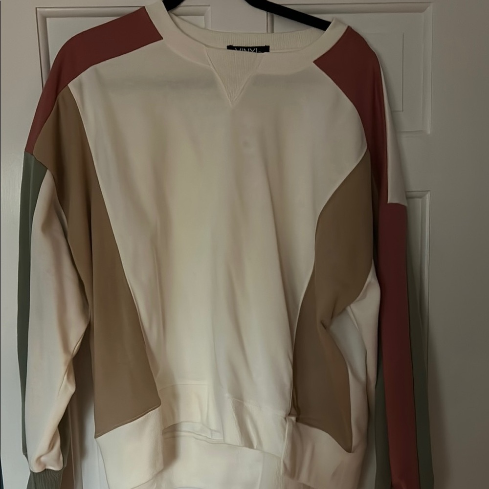 Colorblock Crewneck Sweatshirt